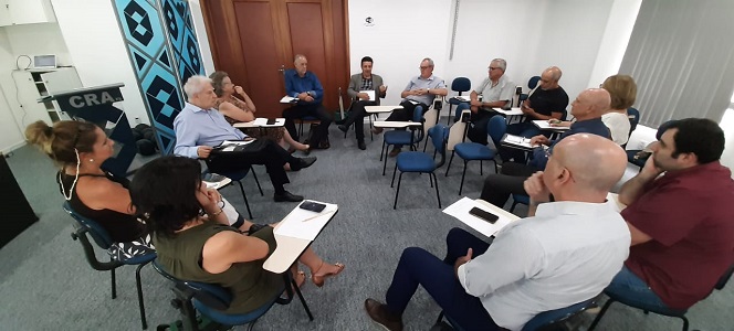 COMCET faz reunião ordinária na sede do CRA-RS e debate fundo para inovação de Poa