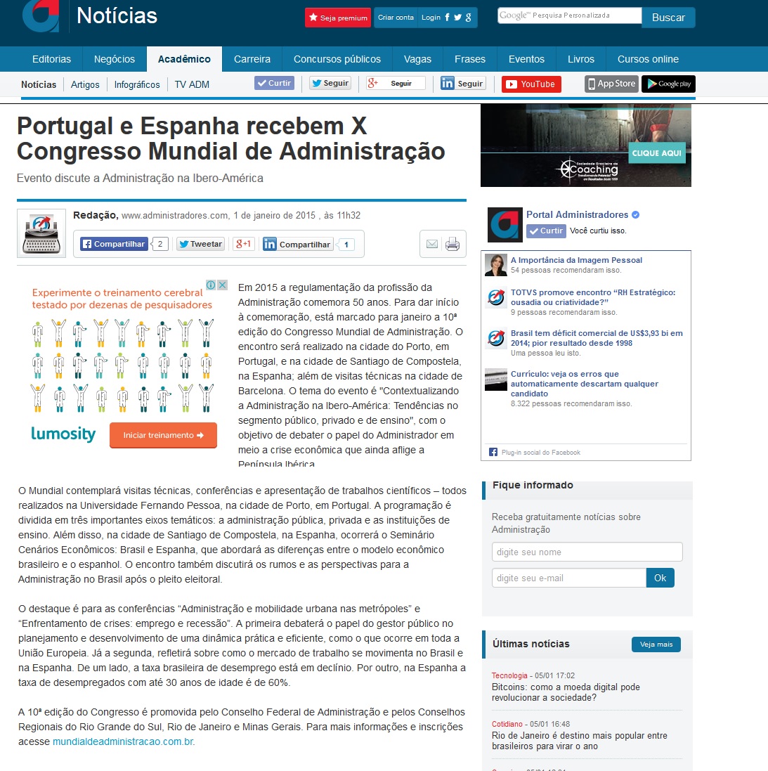 X Congresso Mundial de Administração