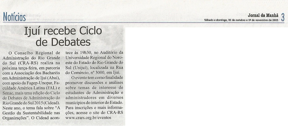 Ijuí recebe CIDEAD 2015