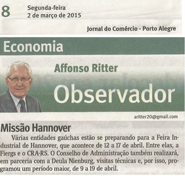 Missão Técnica para Hannover