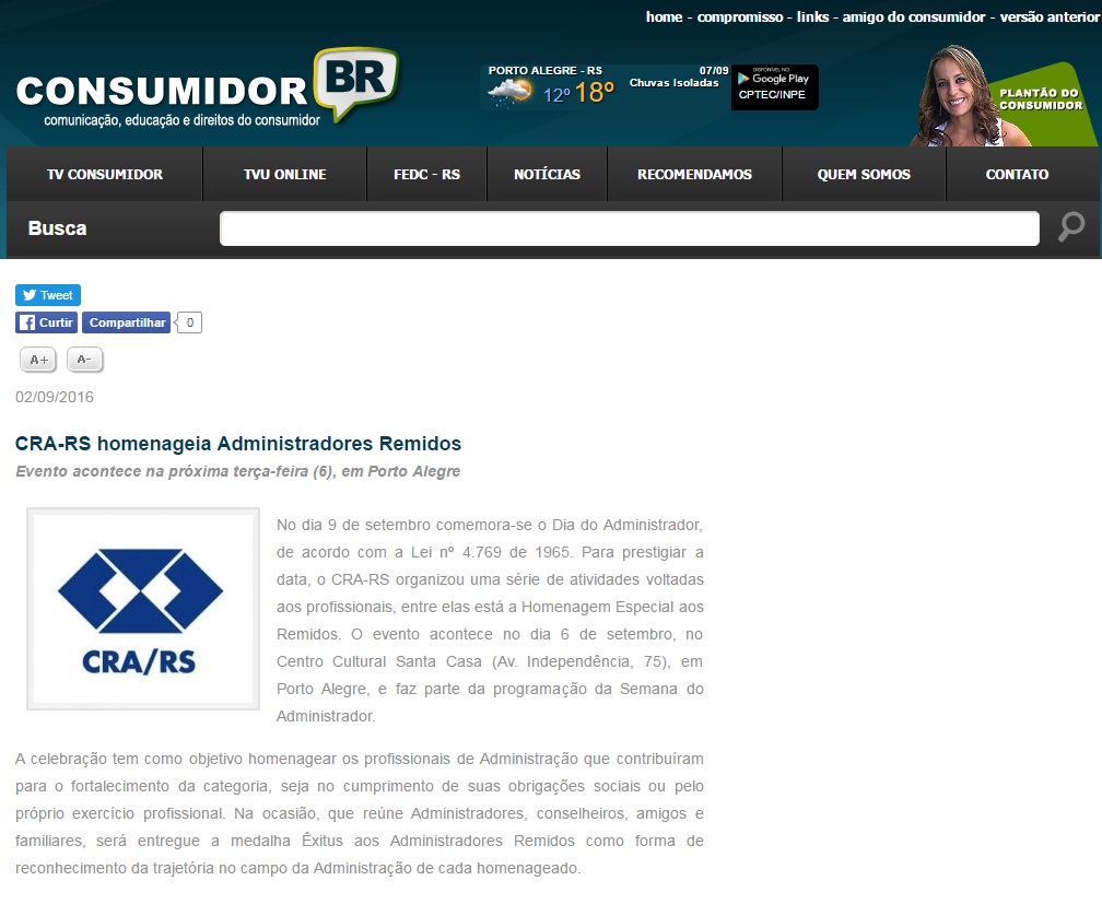 Homenagem aos Administradores Remidos