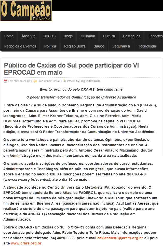 VI EPROCAD
