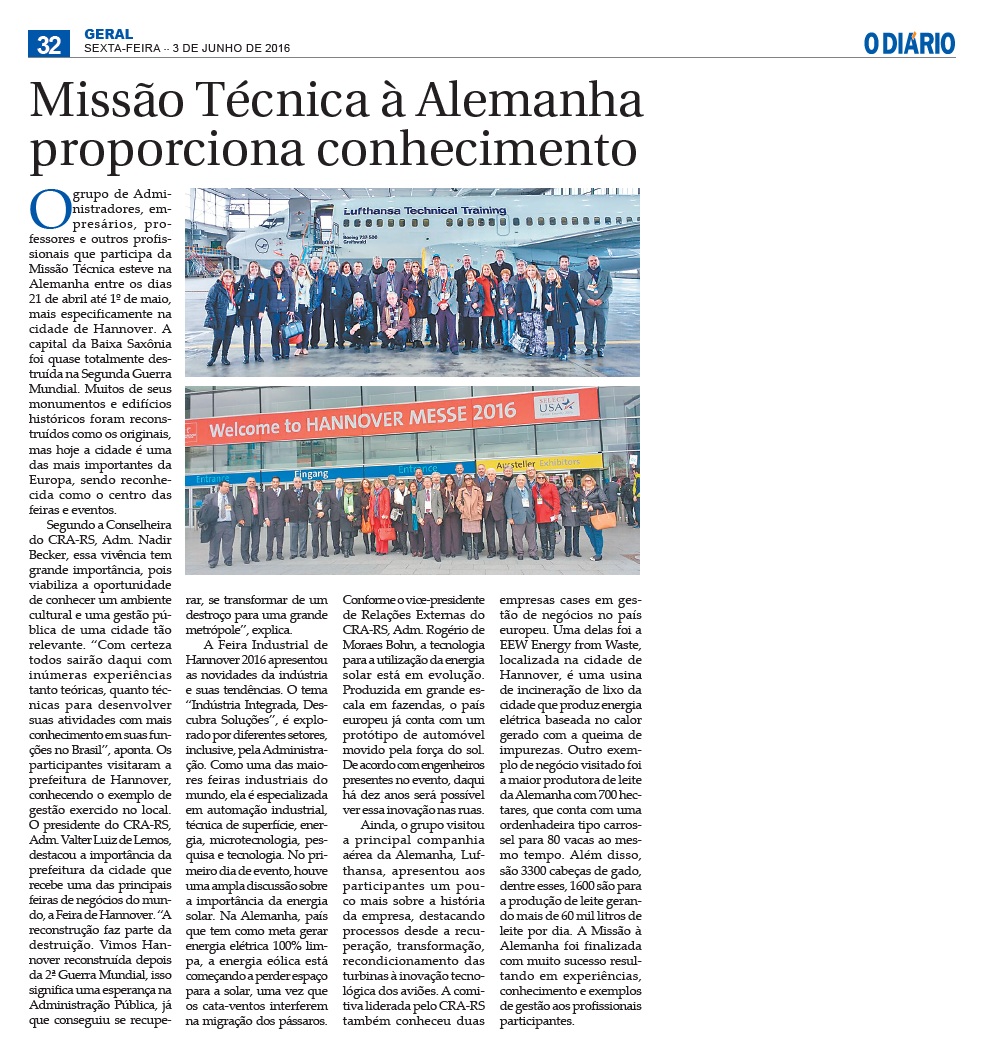 Missão Técnica da Alemanha