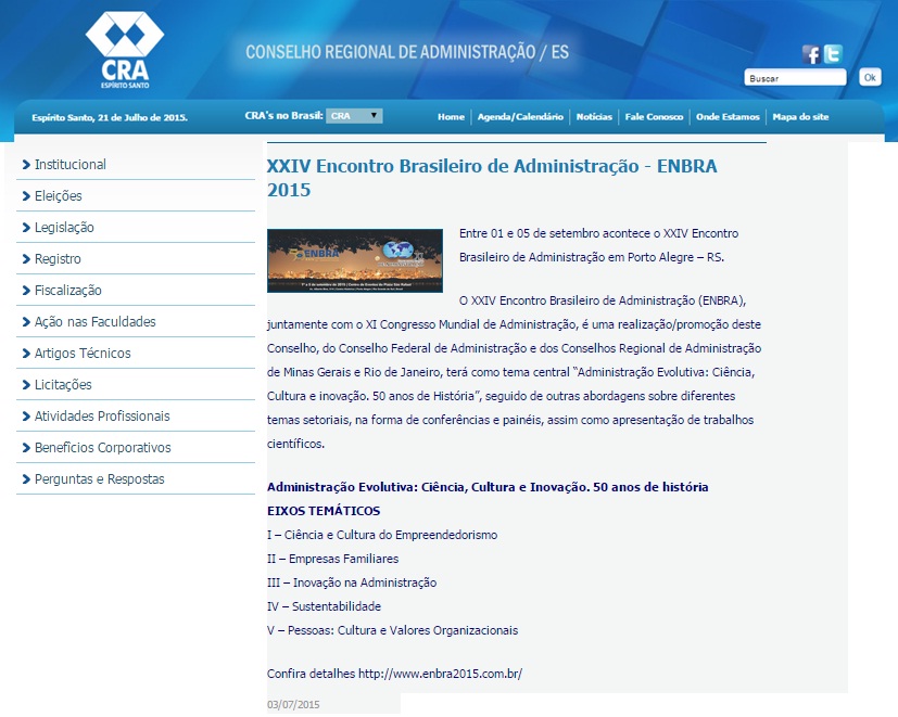 XXIV Encontro Brasileiro de Administração