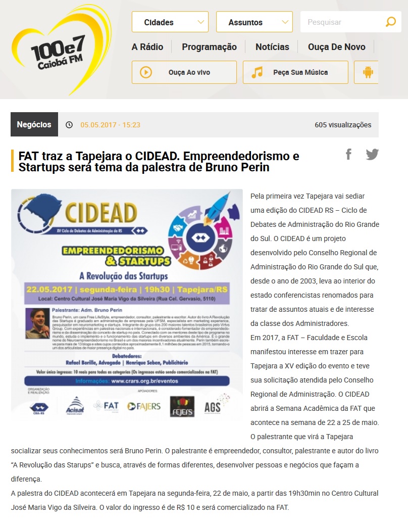 CIDEAD em Tapejara