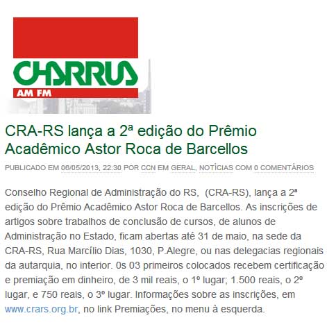 Prêmio Astor Roca de Barcellos