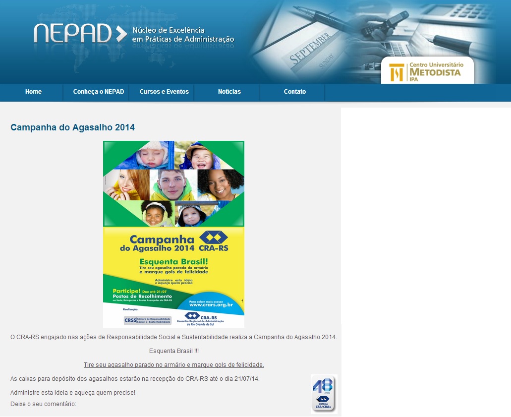 Campanha do Agasalho