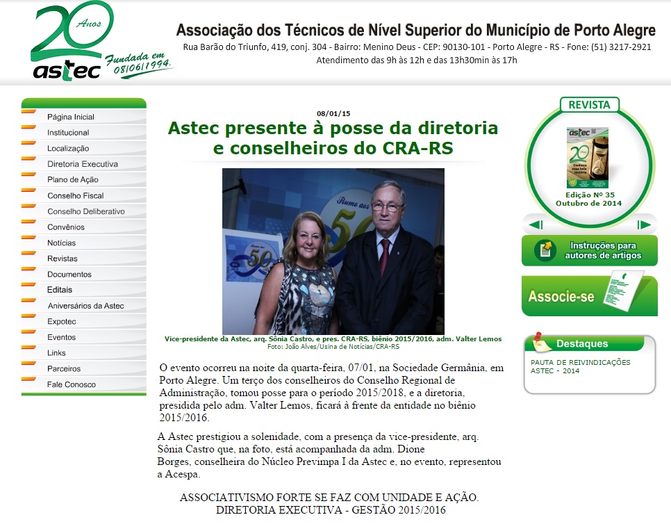 Posse novos conselheiros