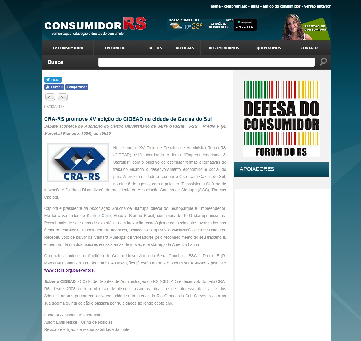 CIDEAD em Caxias do Sul