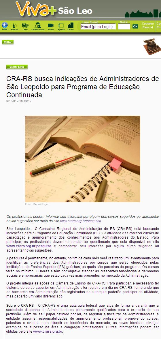 Programa de Educação Continuada