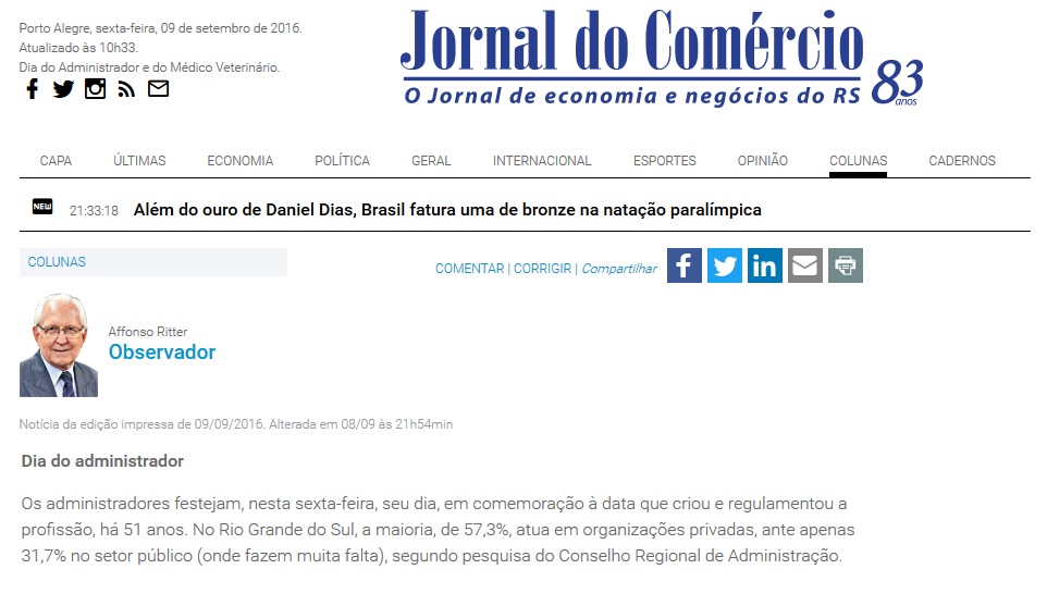 Dia do Administrador