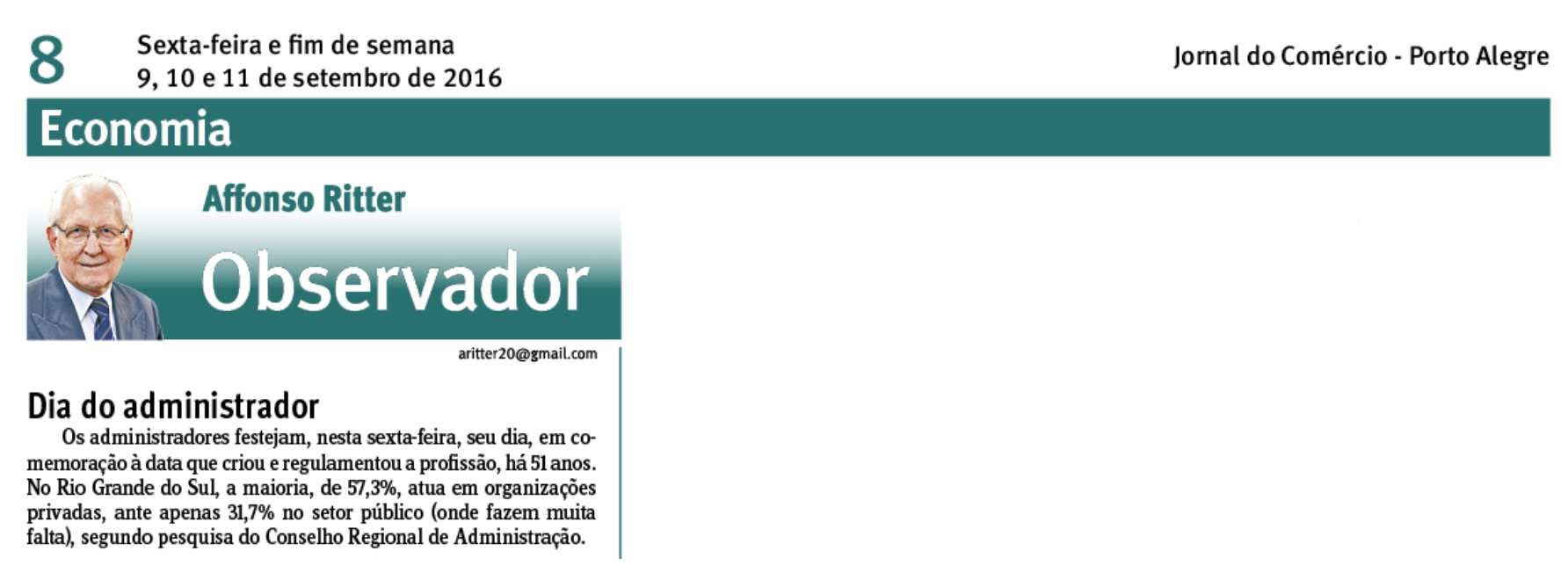 Dia do Administrador