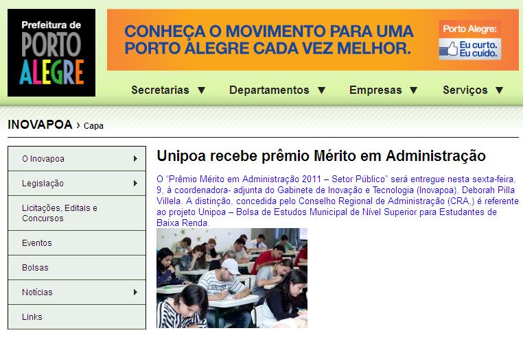 Prêmio Mérito em Administração