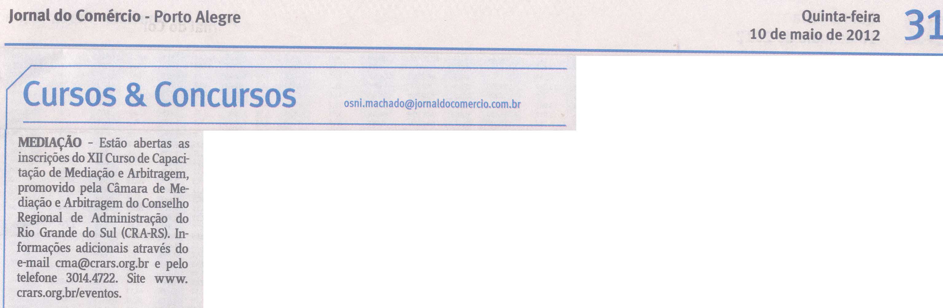 Curso de Mediação e Arbitragem