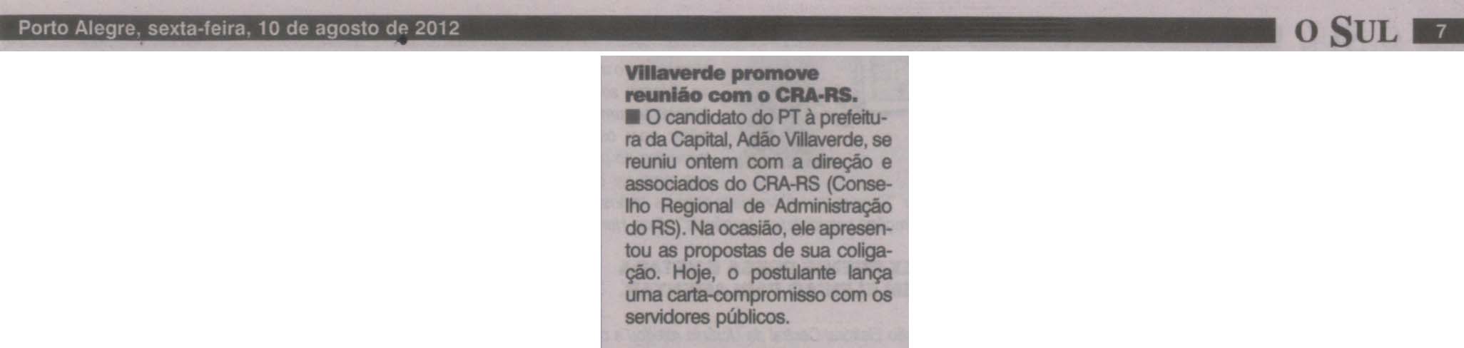CRA Recebe Especial