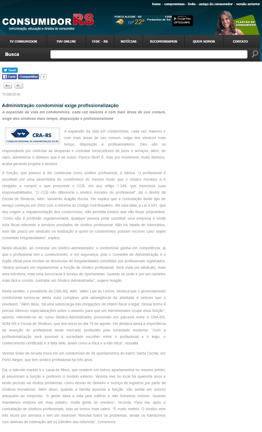 Administração condominial exige profissionalização