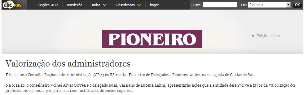 Encontro de Delegados e Representantes em Caxias do Sul
