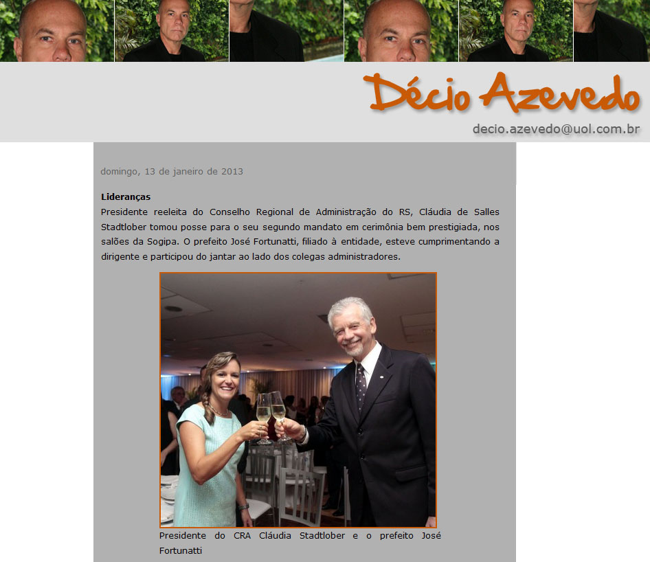 Posse dos Conselheiros Eleitos e da Diretoria do CRA-RS
