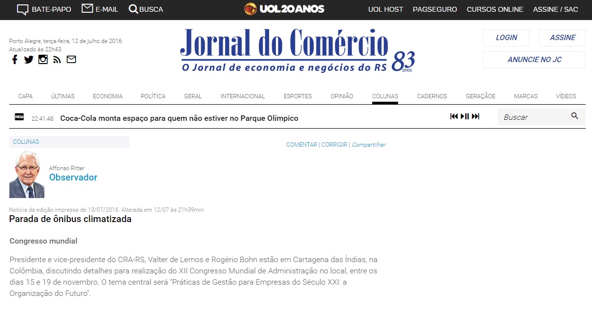 Congresso Mundial de Administração