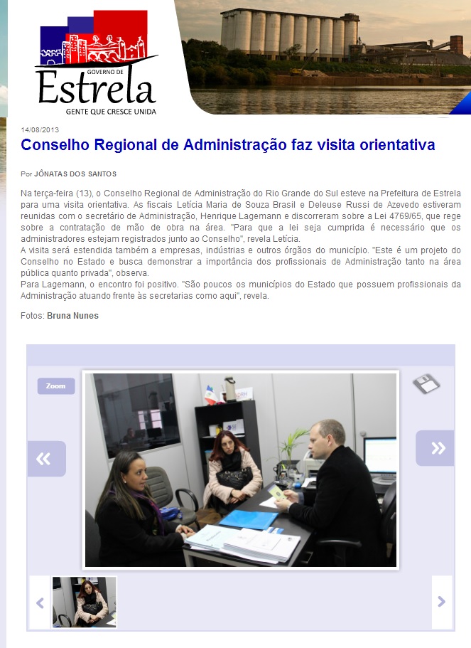 Fiscalização CRA-RS