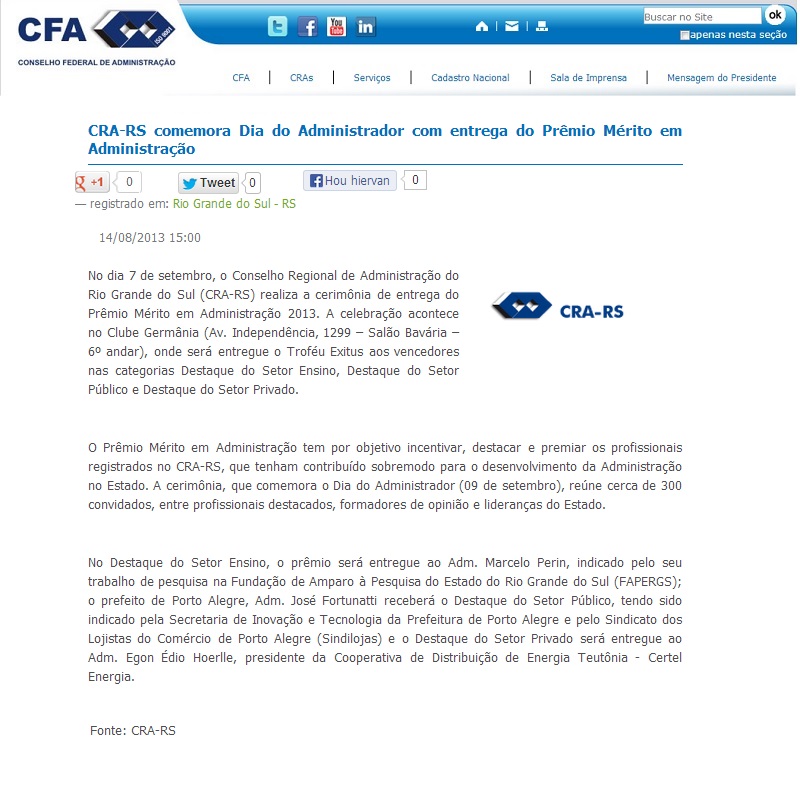 Dia do Administrador