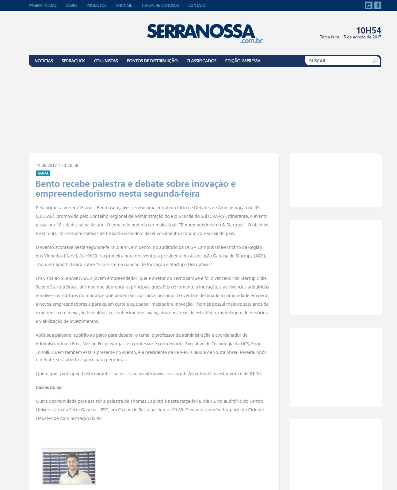 CIDEAD em Bento Gonçalves