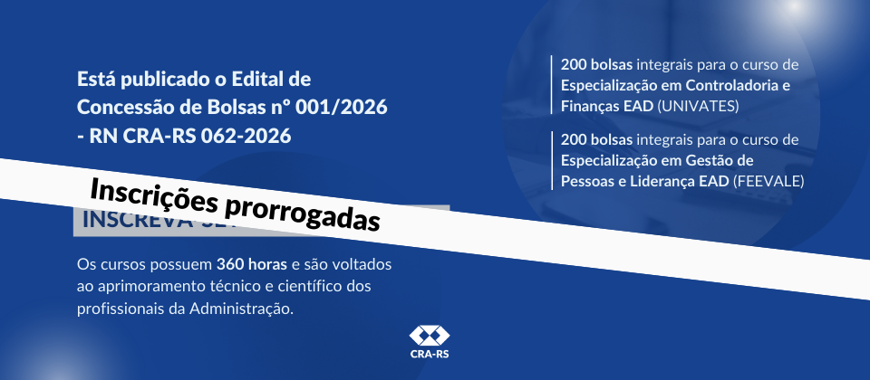 Inscrições prorrogadas