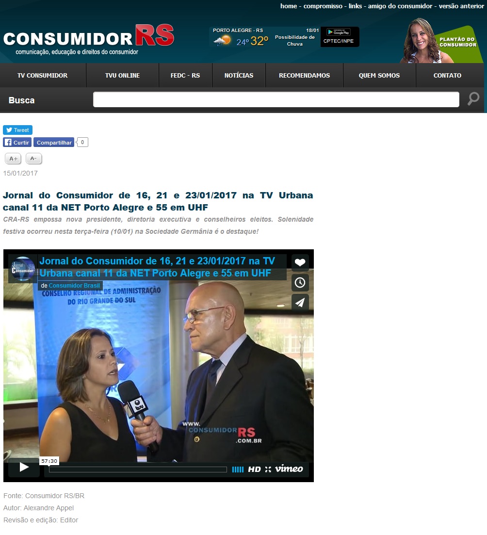 CRA-RS empossa nova presidente, diretoria executiva e conselheiros eleitos