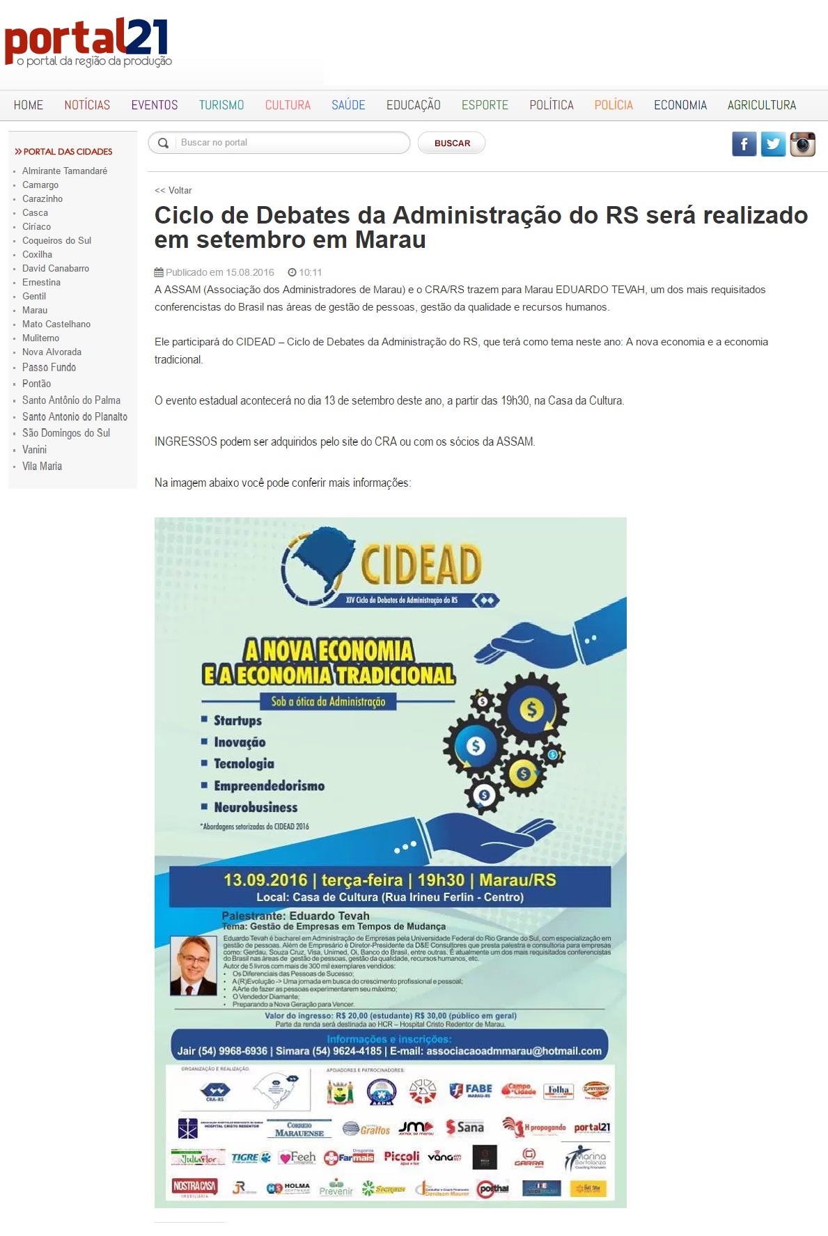CIDEAD em Marau