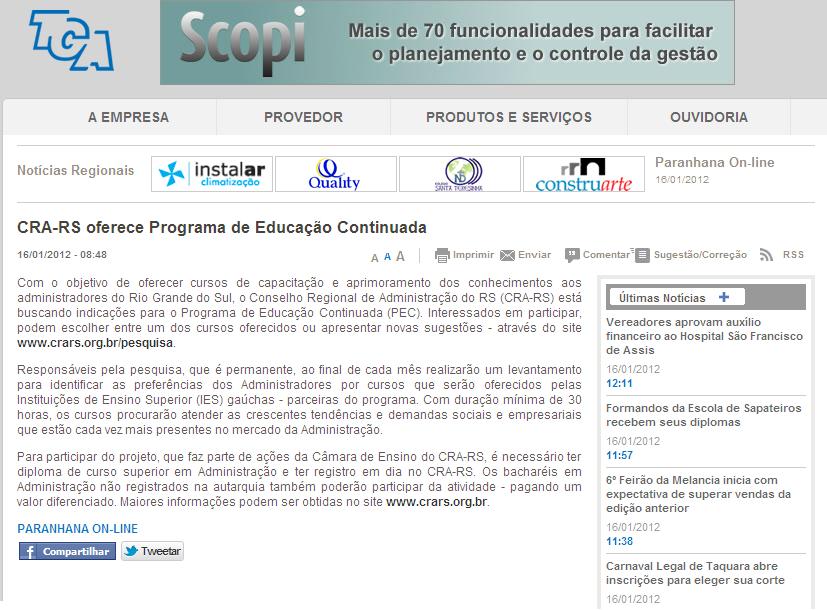 Programa de Educação Continuada