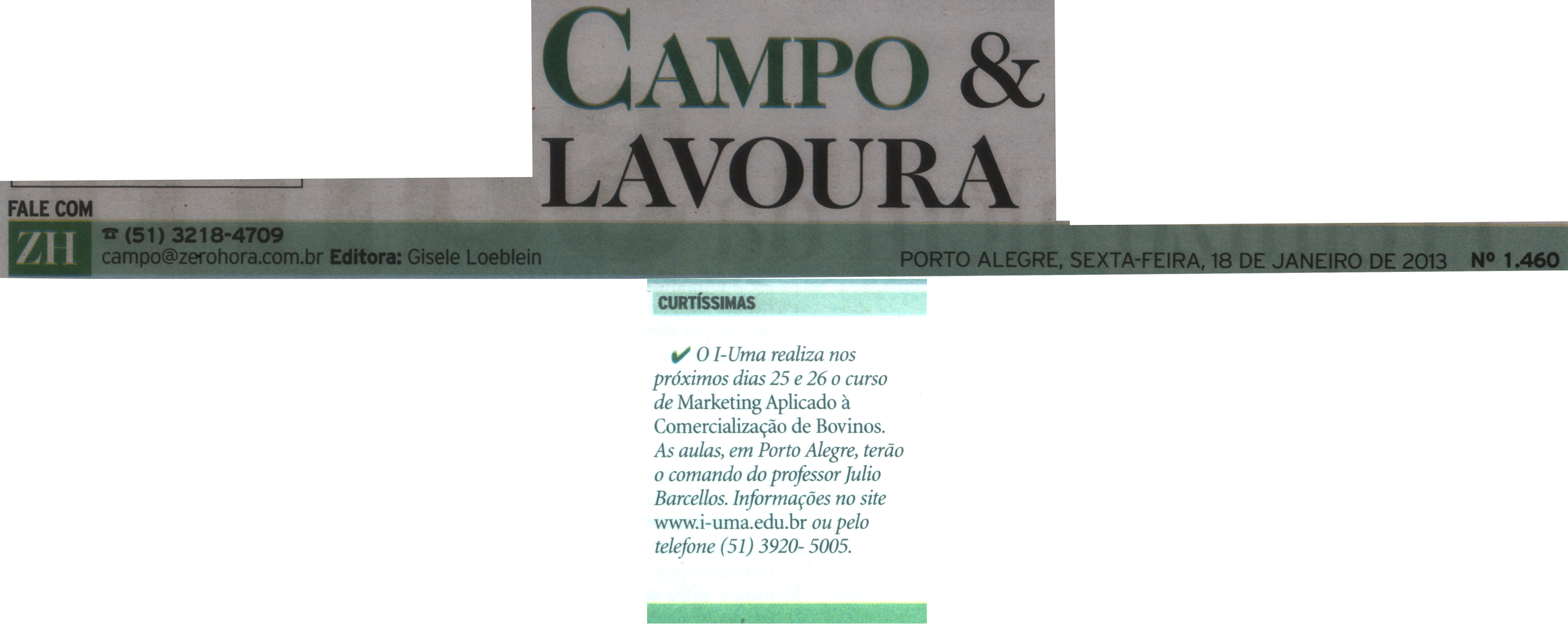 CRA-RS e I-UMA promovem curso Oportunidades para o Administrador no Agronegócio