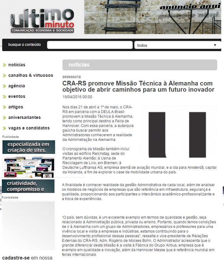 Missão Técnica Alemanha