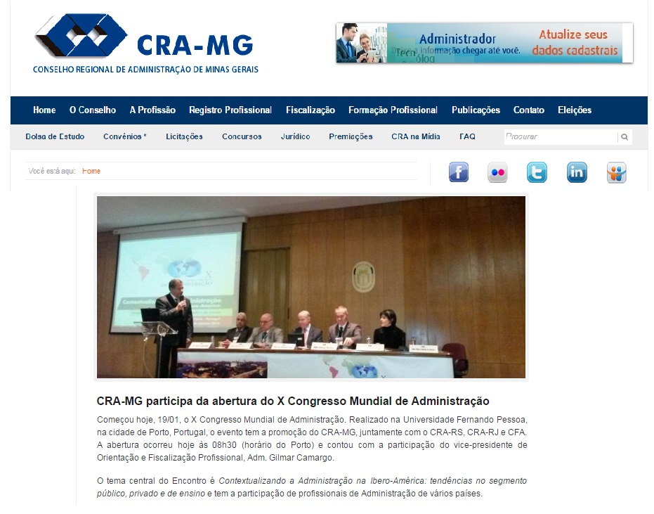 X Congresso Mundial de Administração