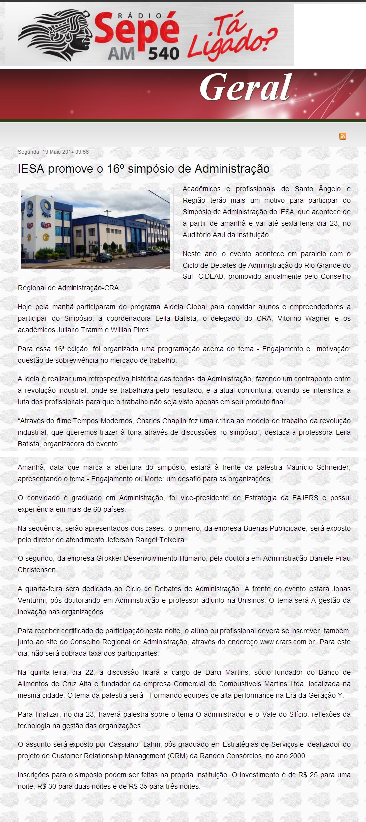 CIDEAD Santo Ângelo