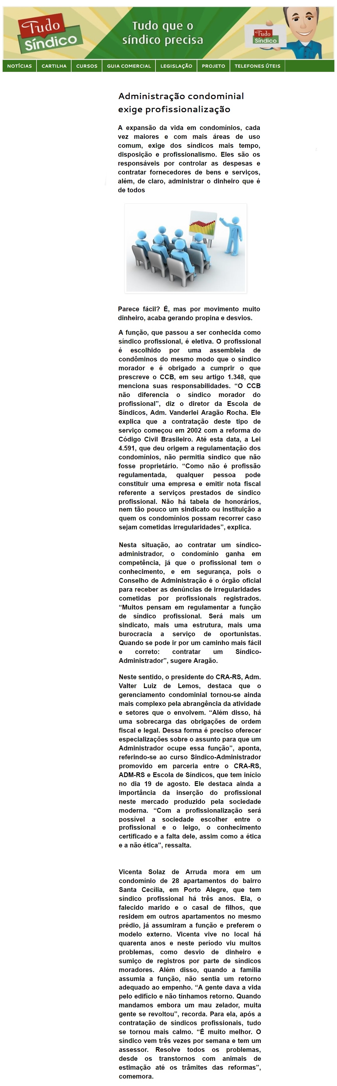 Administração condominial exige profissionalização