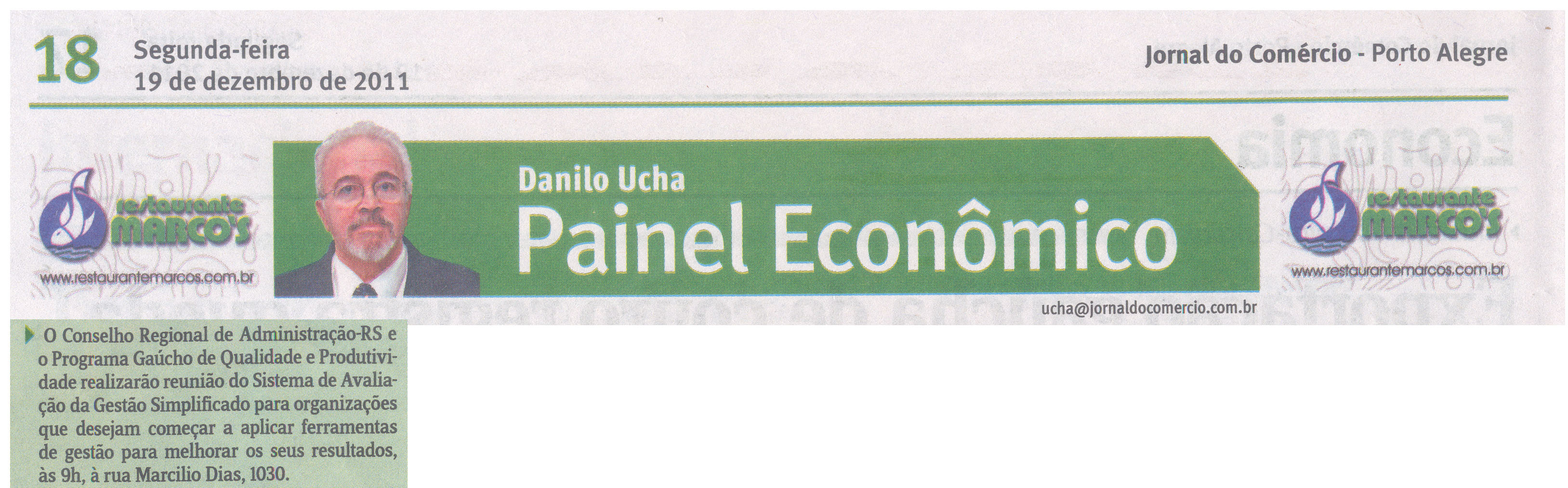 Evento sobre gestão