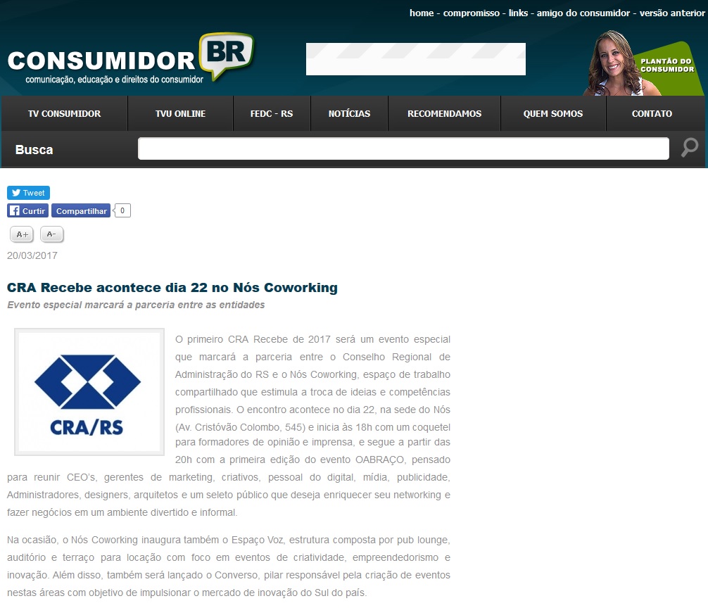 CRA Recebe