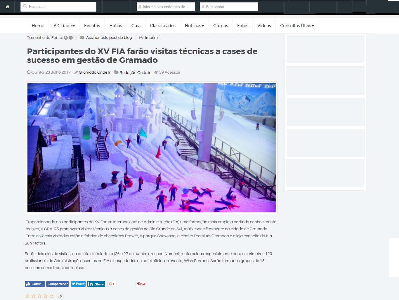 XV Fórum Internacional de Administração