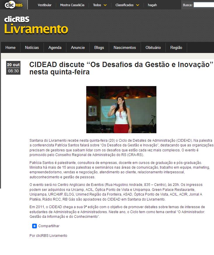 CIDEAD em Santana do Livramento