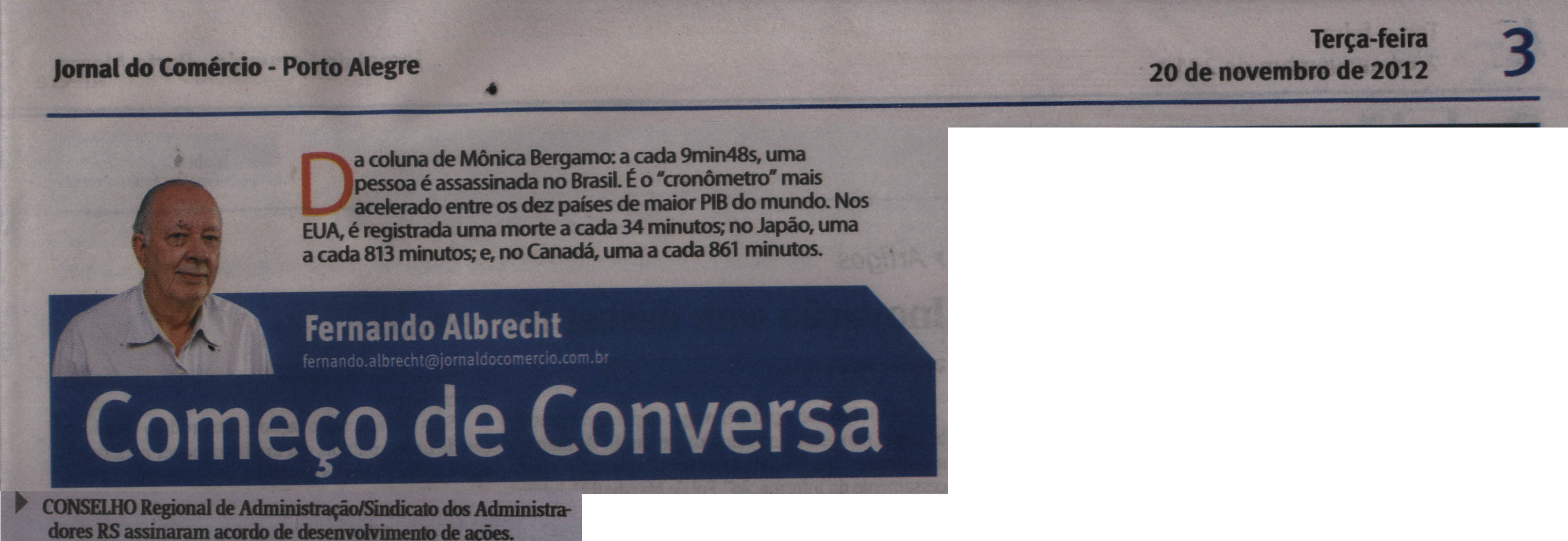 Parceria CRA-RS e SINDAERGS