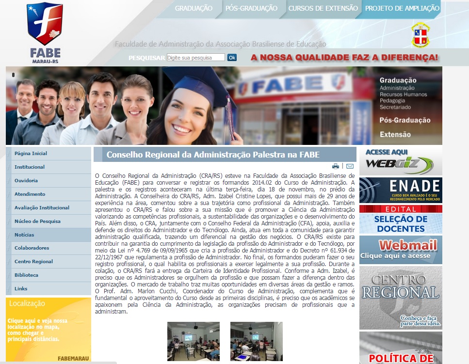 Palestra CRA-RS