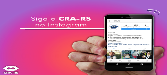 Já está seguindo o CRA-RS no Instagram?