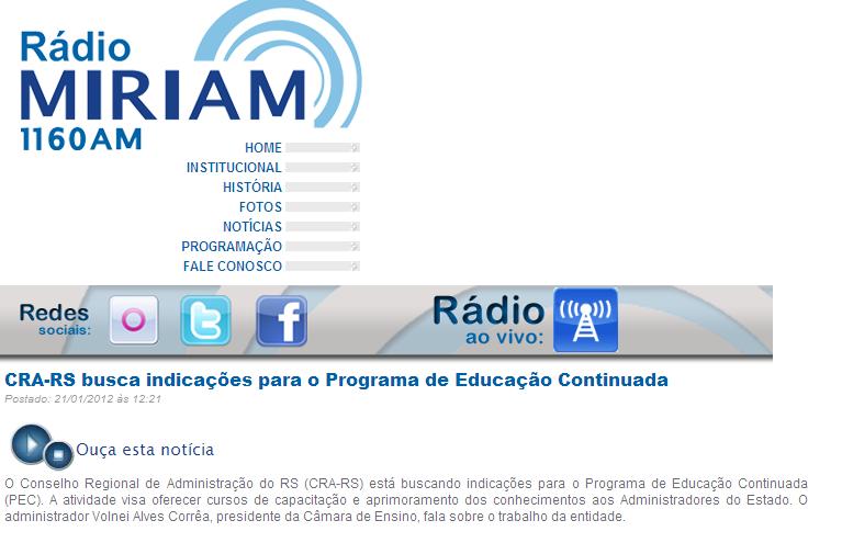 Programa de Educação Continuada