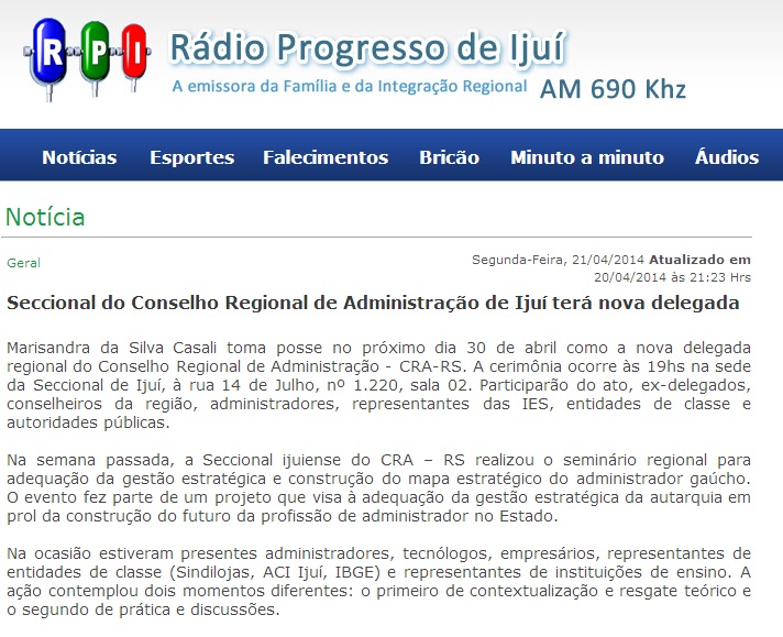 Posse Delegada Regional de Ijuí