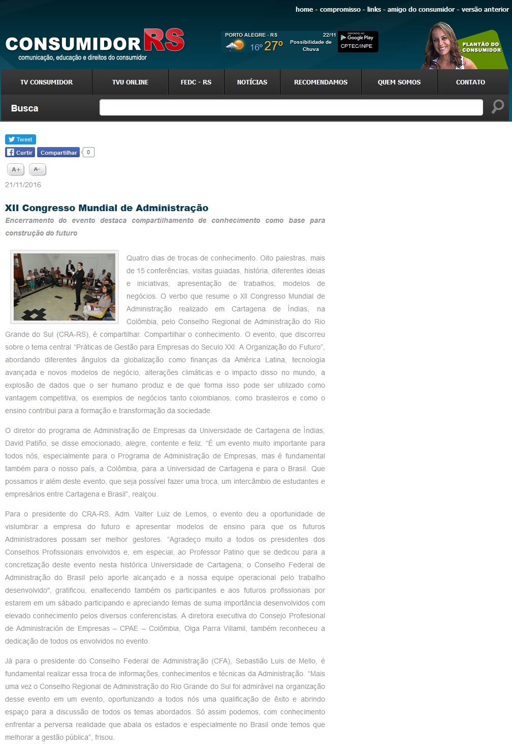 XII Congresso Mundial de Administração