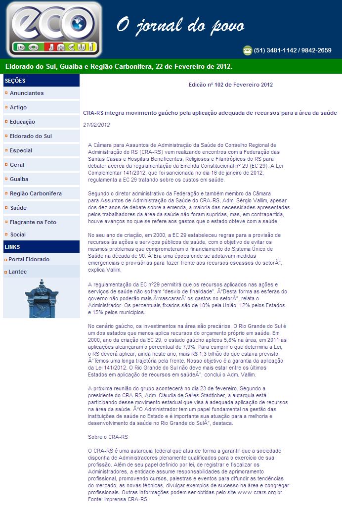 Emenda Nº 29