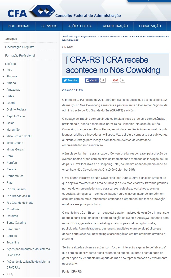 CRA Recebe