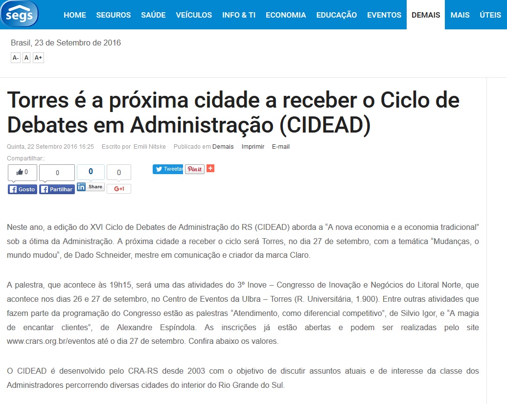 CIDEAD em Torres