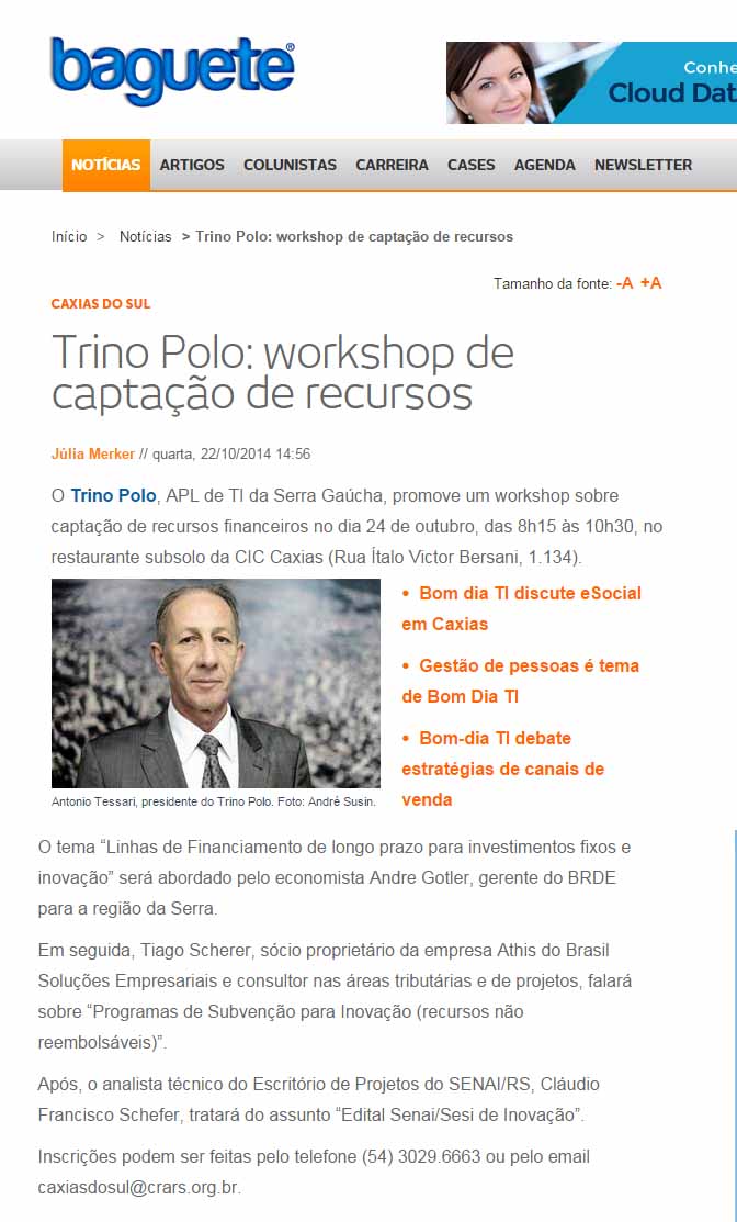 Workshop Caxias do Sul