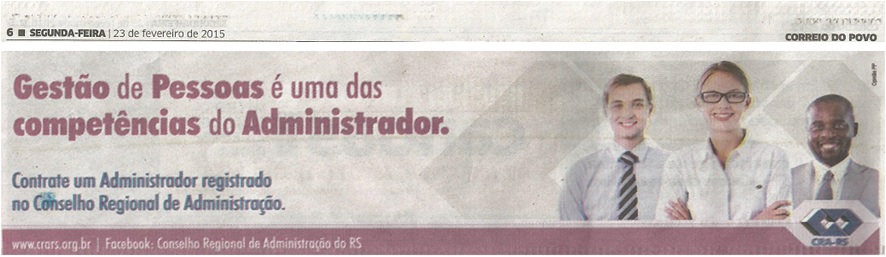 Anúncio - Gestão de pessoas